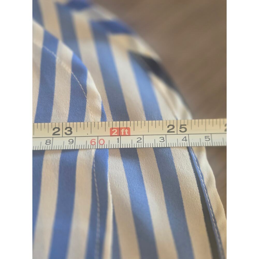 Talbots Multicolored Striped Top Size MP - Picture 8 of 10